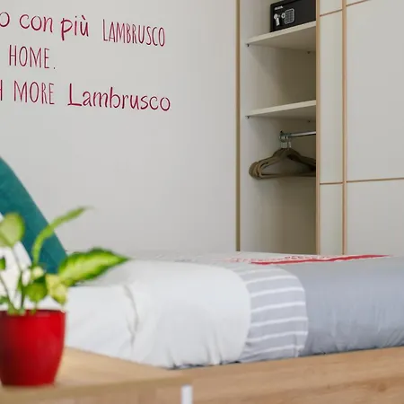 Lambrusco Monolocale Vicino Al Centro Di Universita E Policlinico Lejlighed Modena
